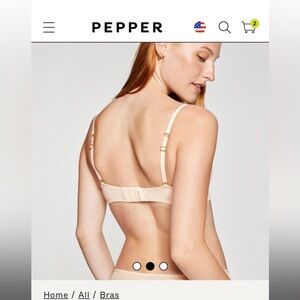 NWOT Pepper all you bra